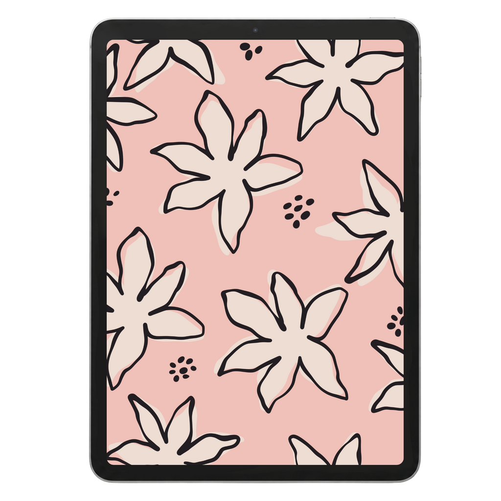 Playful Tiare Repeat Surface Pattern #1561