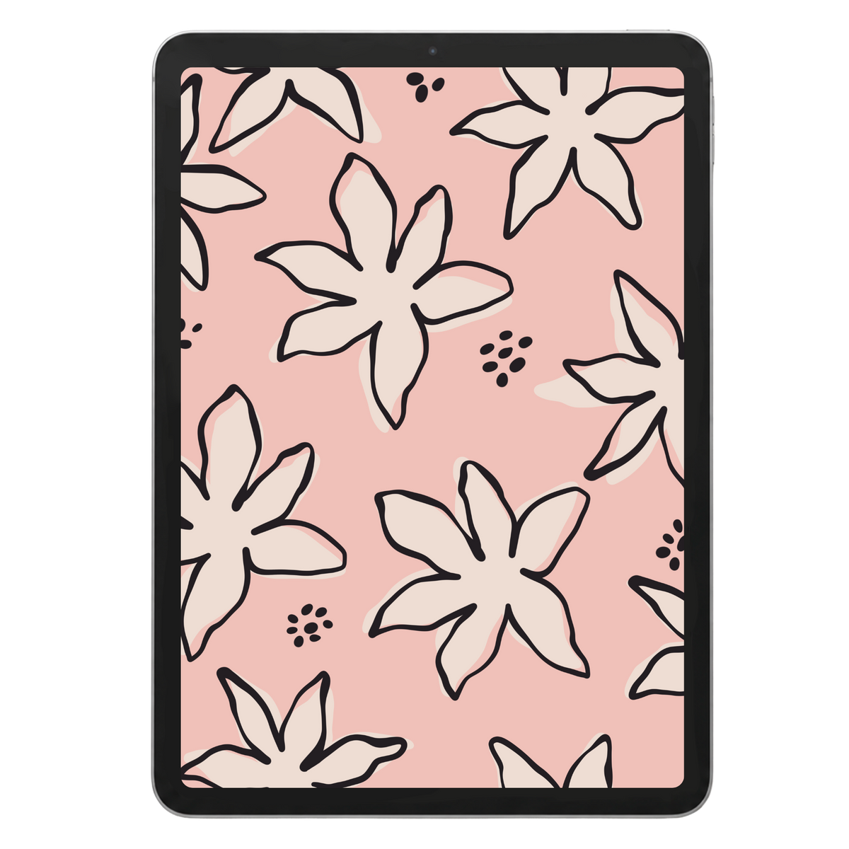 Playful Tiare Repeat Surface Pattern #1561