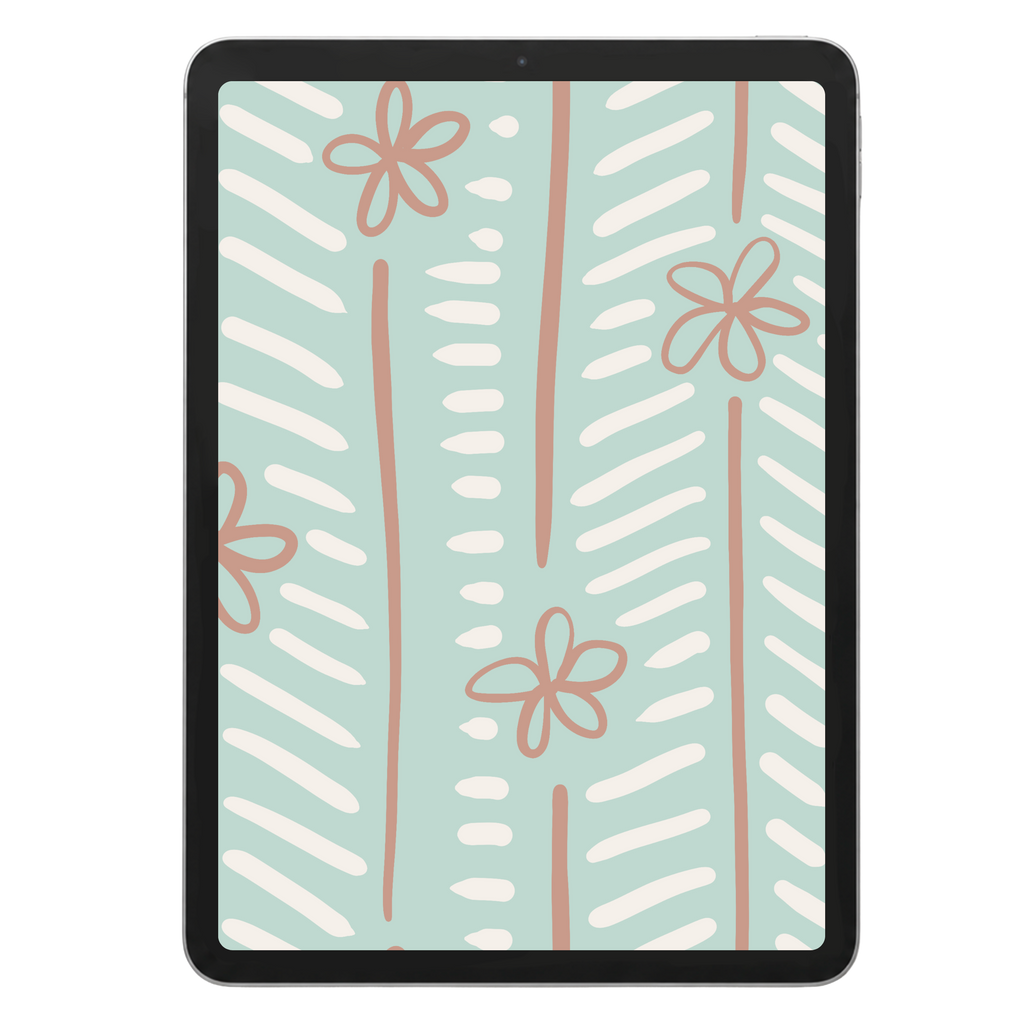 Plumeria Bow Repeat Surface Pattern #1572