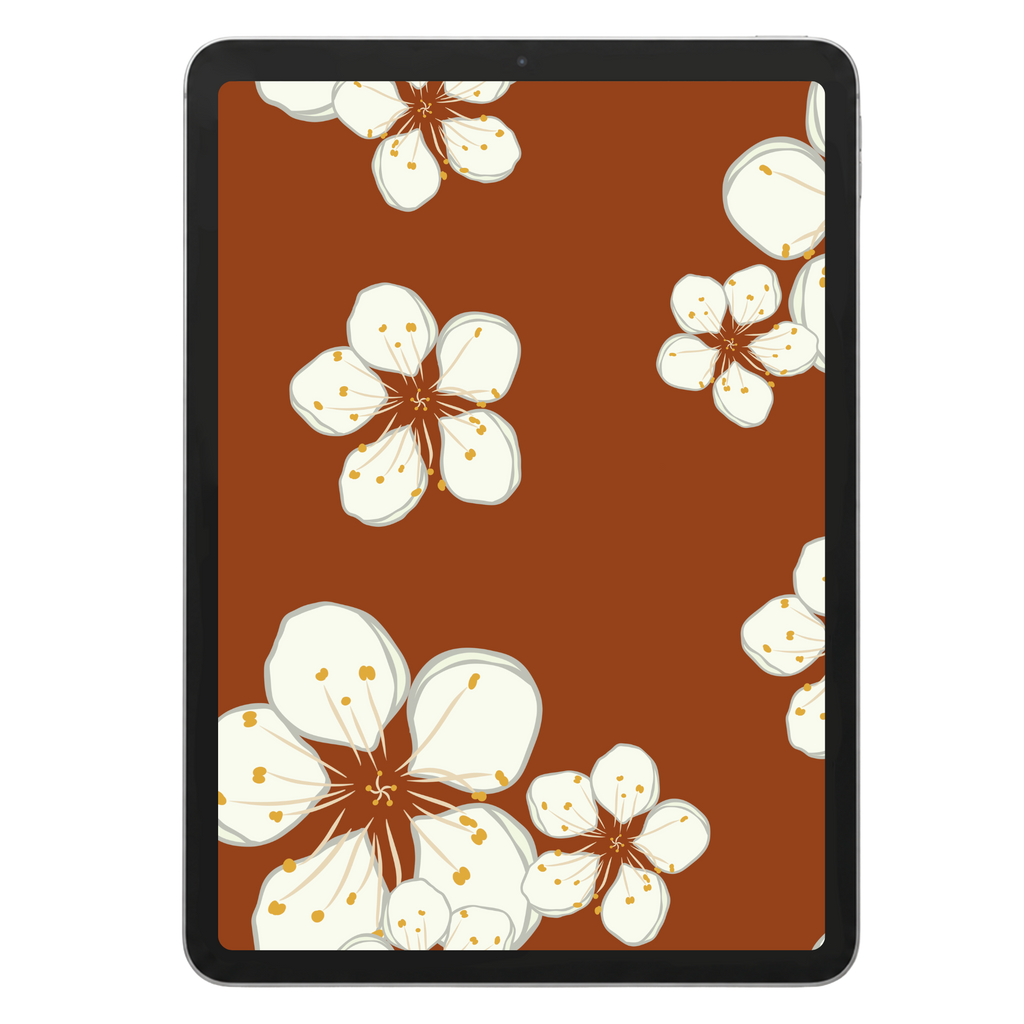 Plum Blossom Repeat Surface Pattern #1564