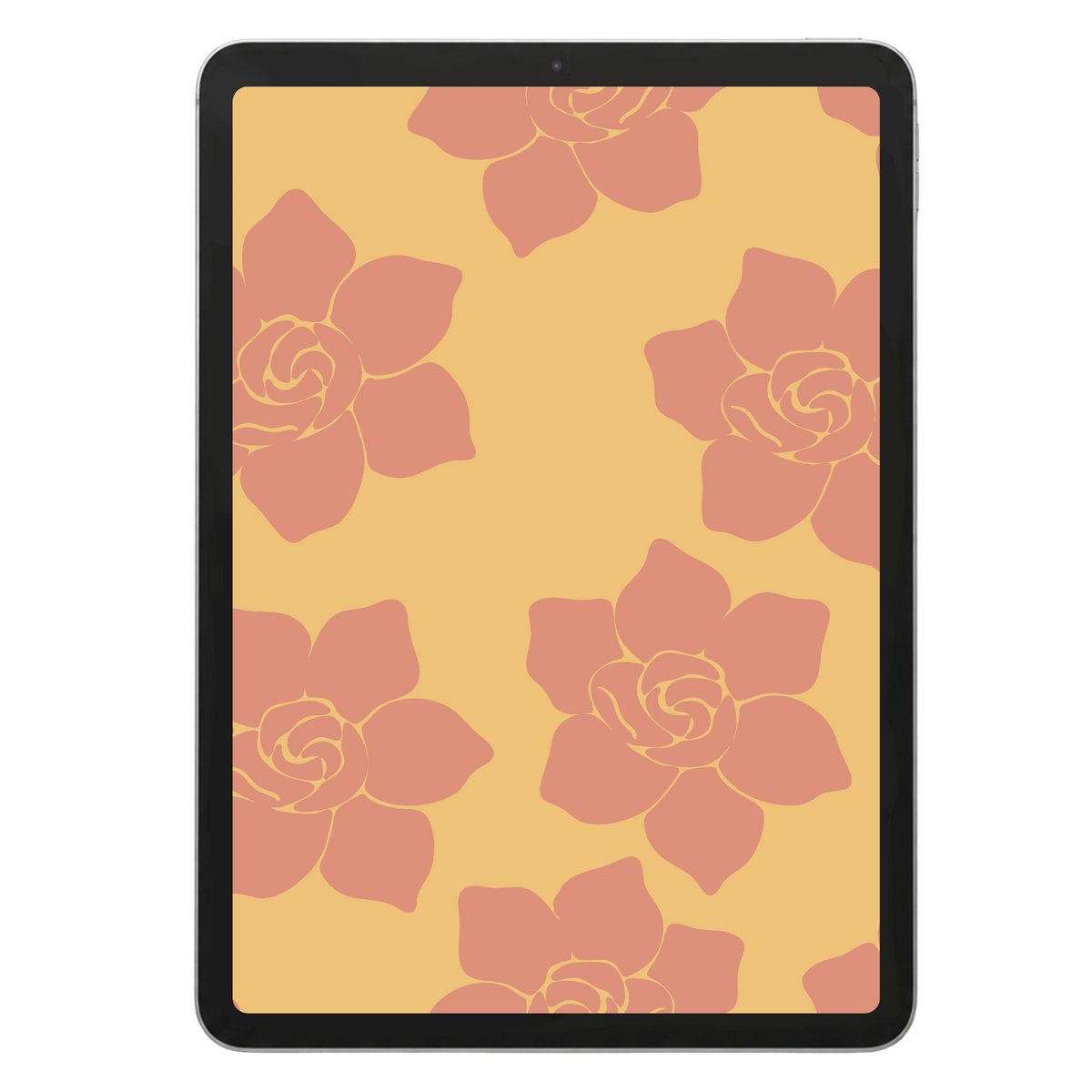 Gardenia Love Repeat Surface Pattern #1217