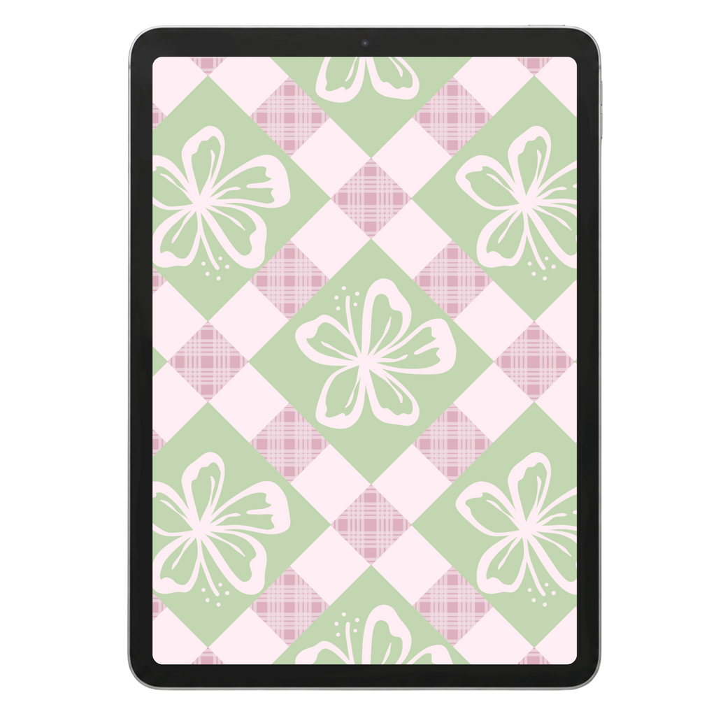 Quirky Hibiscus Repeat Surface Pattern #1644