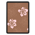 Abstract Hibiscus Repeat Surface Pattern #1014