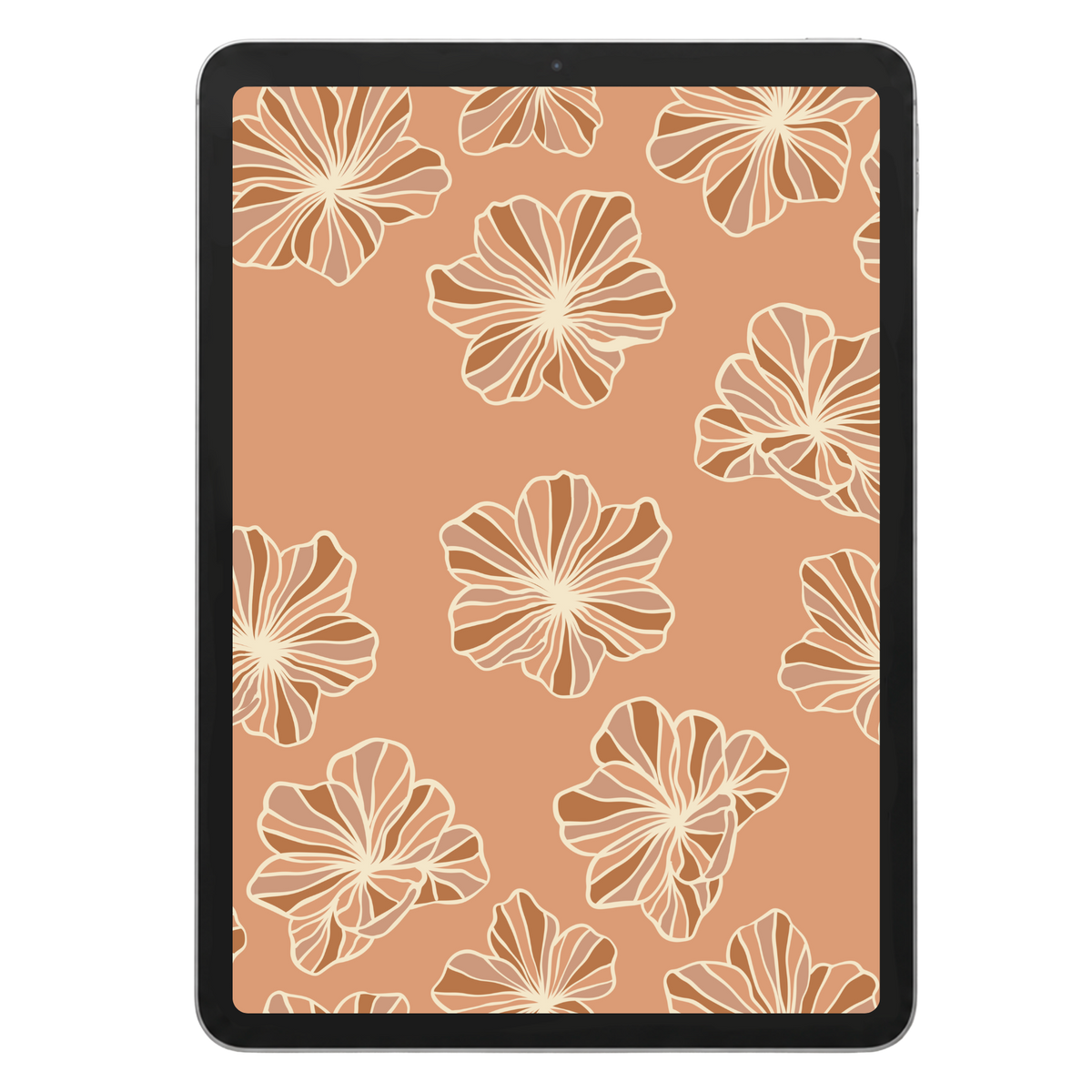 Hibiscus Petal Current Surface Pattern #1332