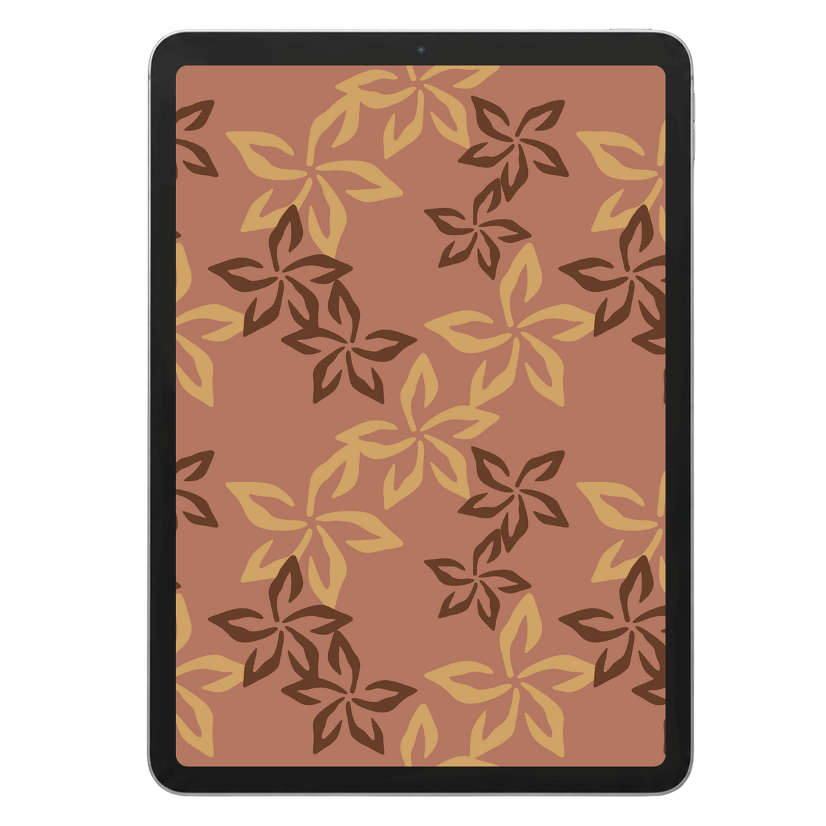 Dainty Plumeria Repeat Surface Pattern #1154