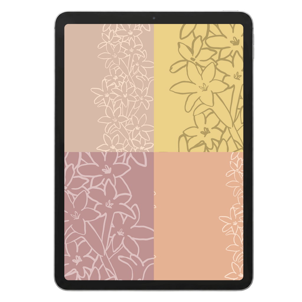 Tiare Repeat Surface Pattern #1835