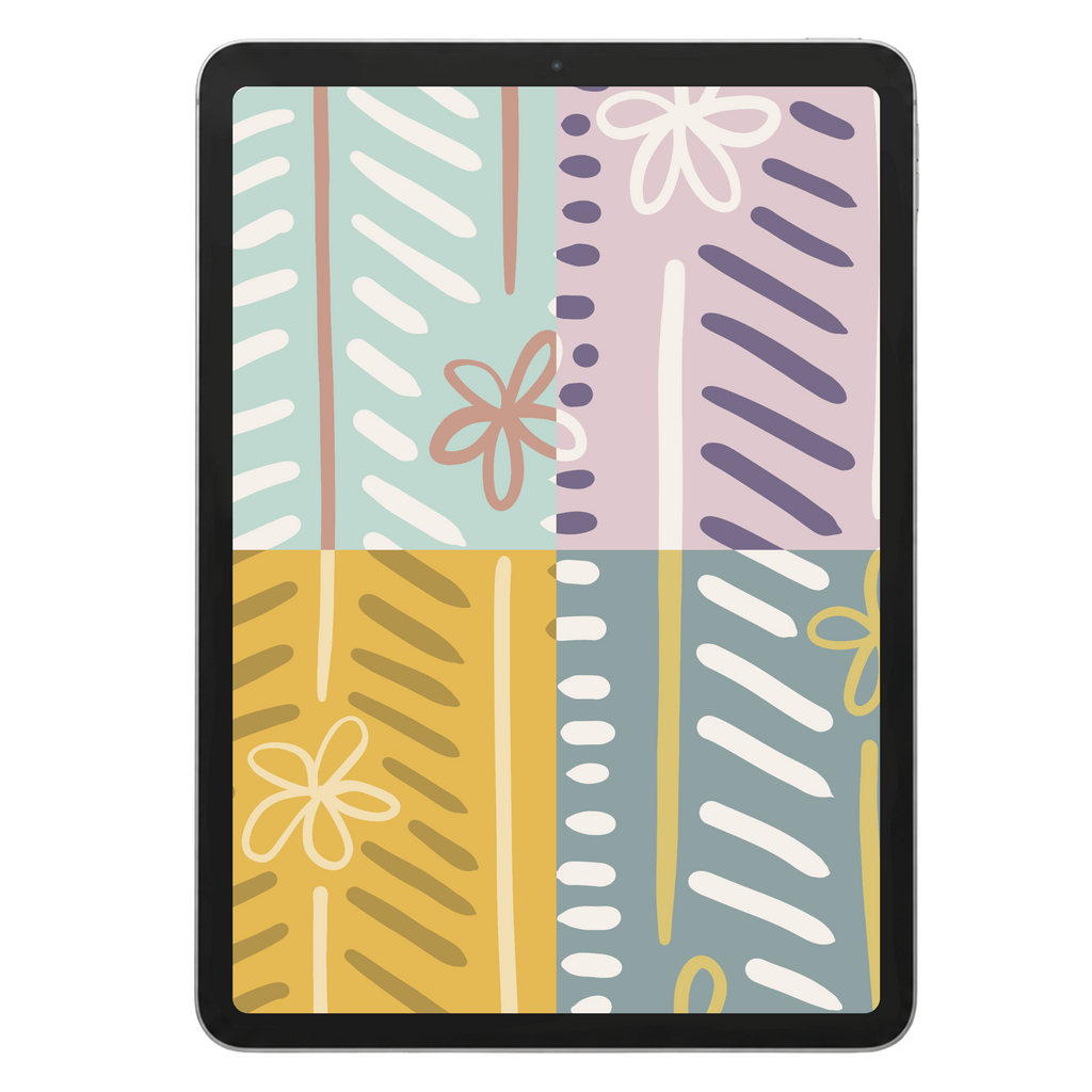Plumeria Bow Repeat Surface Pattern #1572