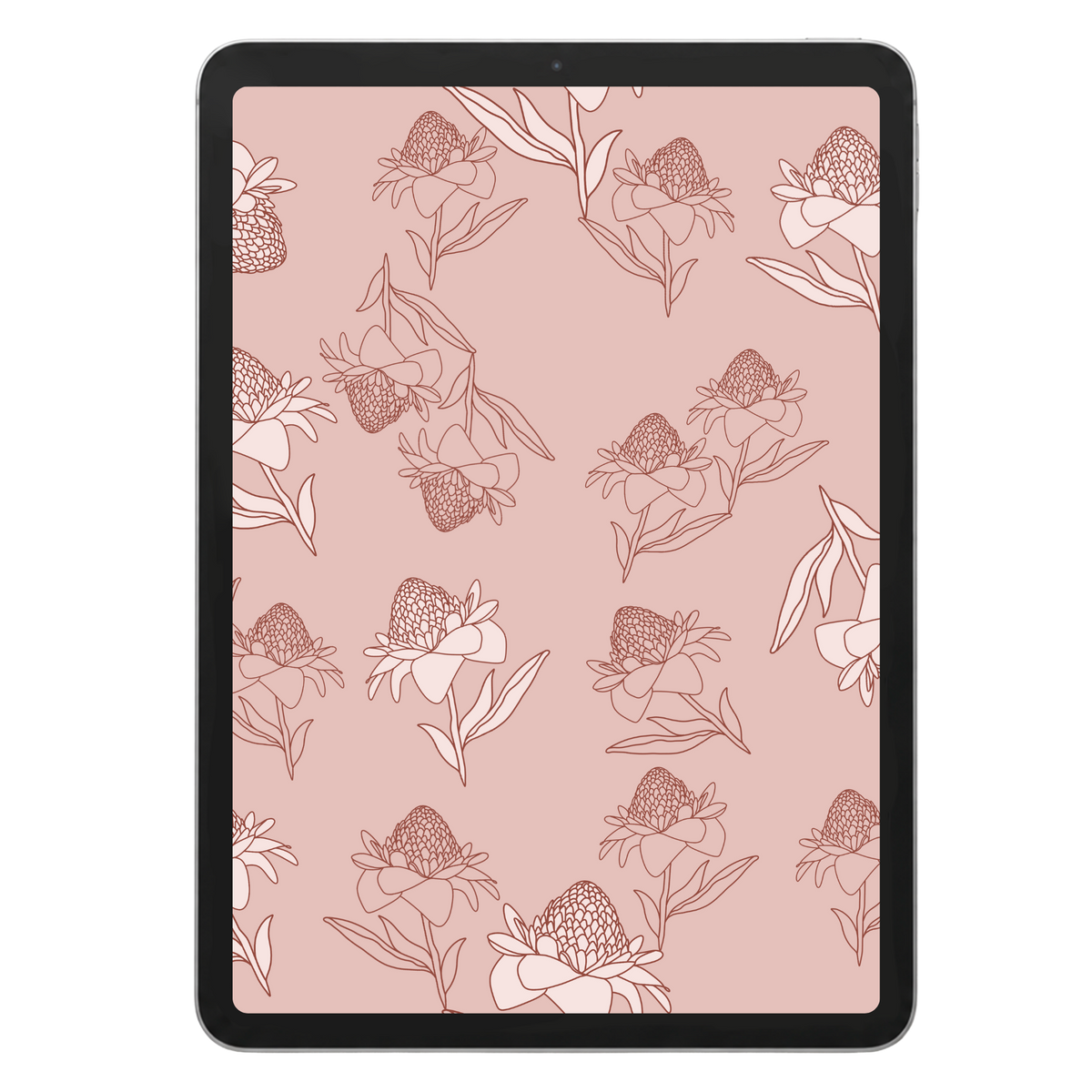 Torch Ginger Repeat Surface Pattern #1841