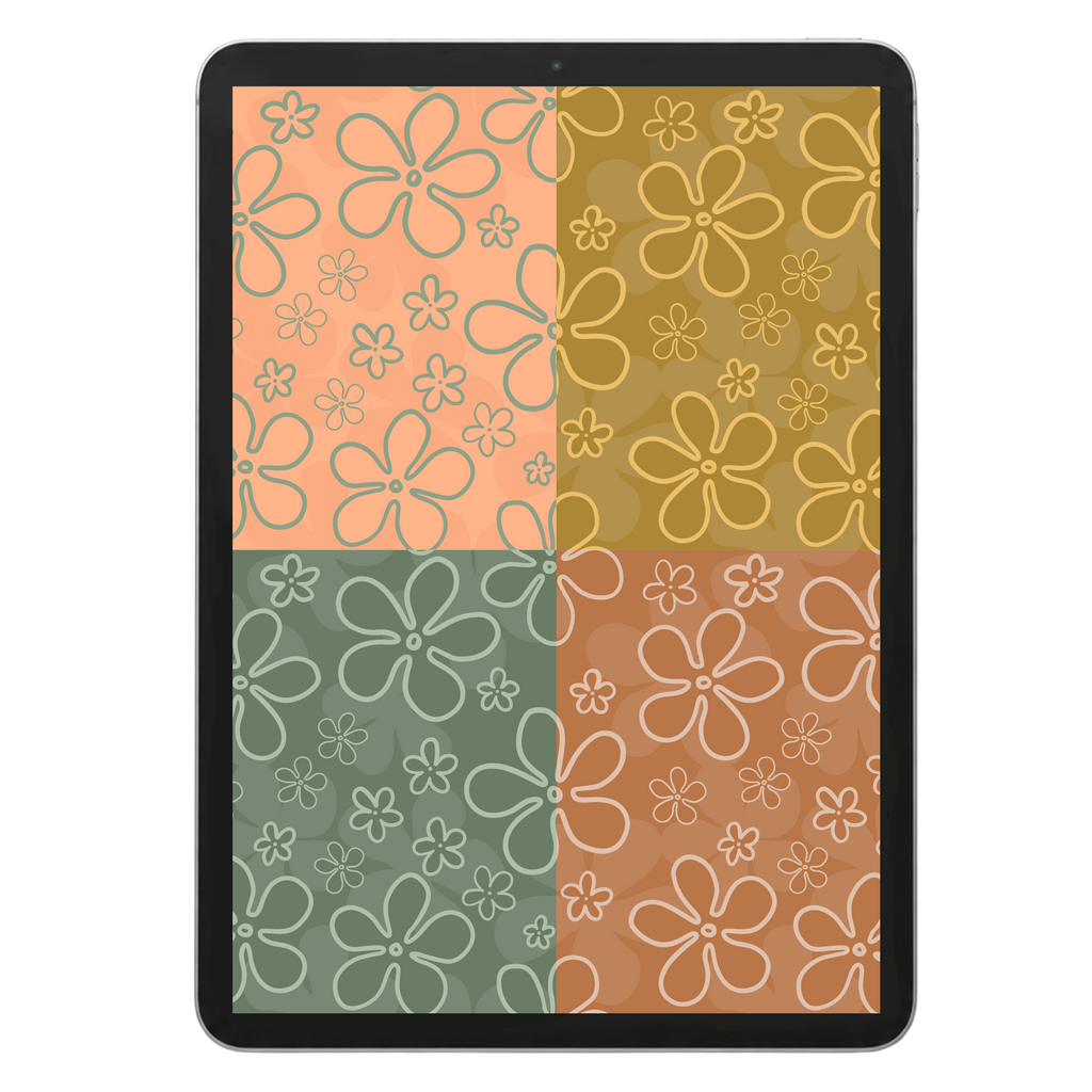 Peachy Summer Surface Pattern #1538
