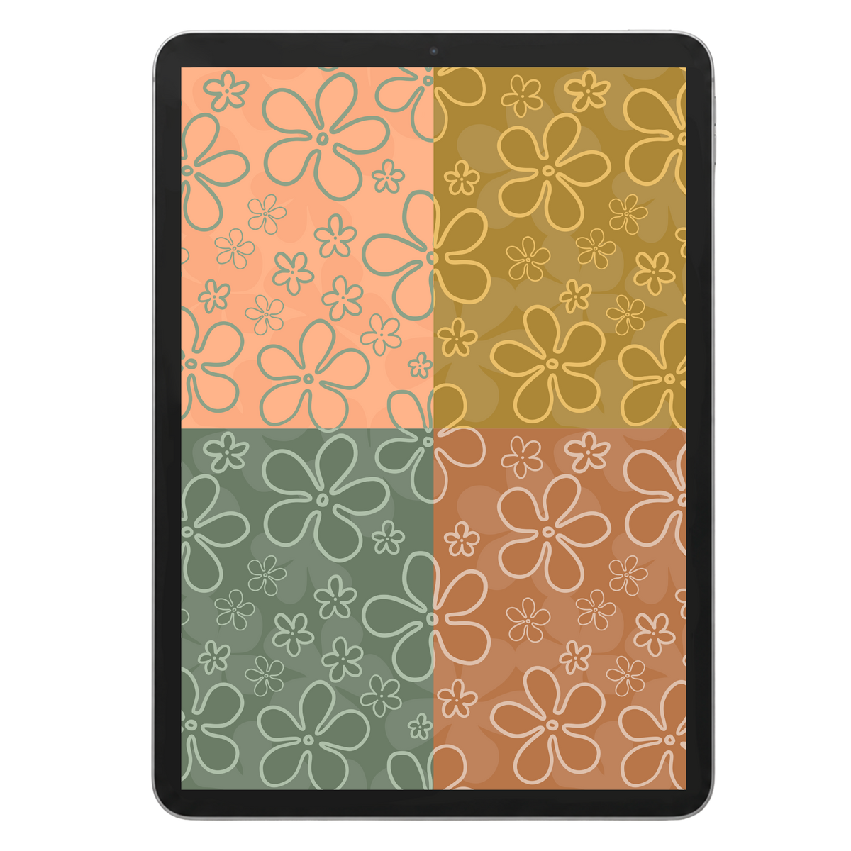 Peachy Summer Surface Pattern #1538