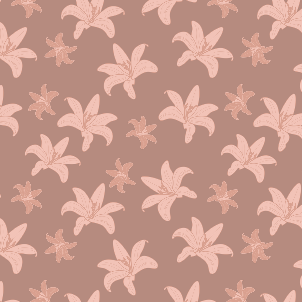 2Tone Lily Repeat Surface Pattern
