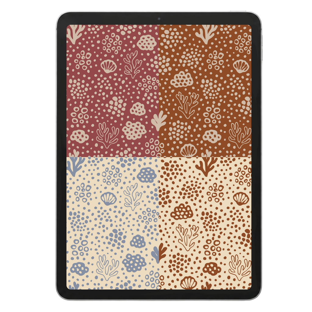 Tropical Tide Repeat Surface Pattern #1850
