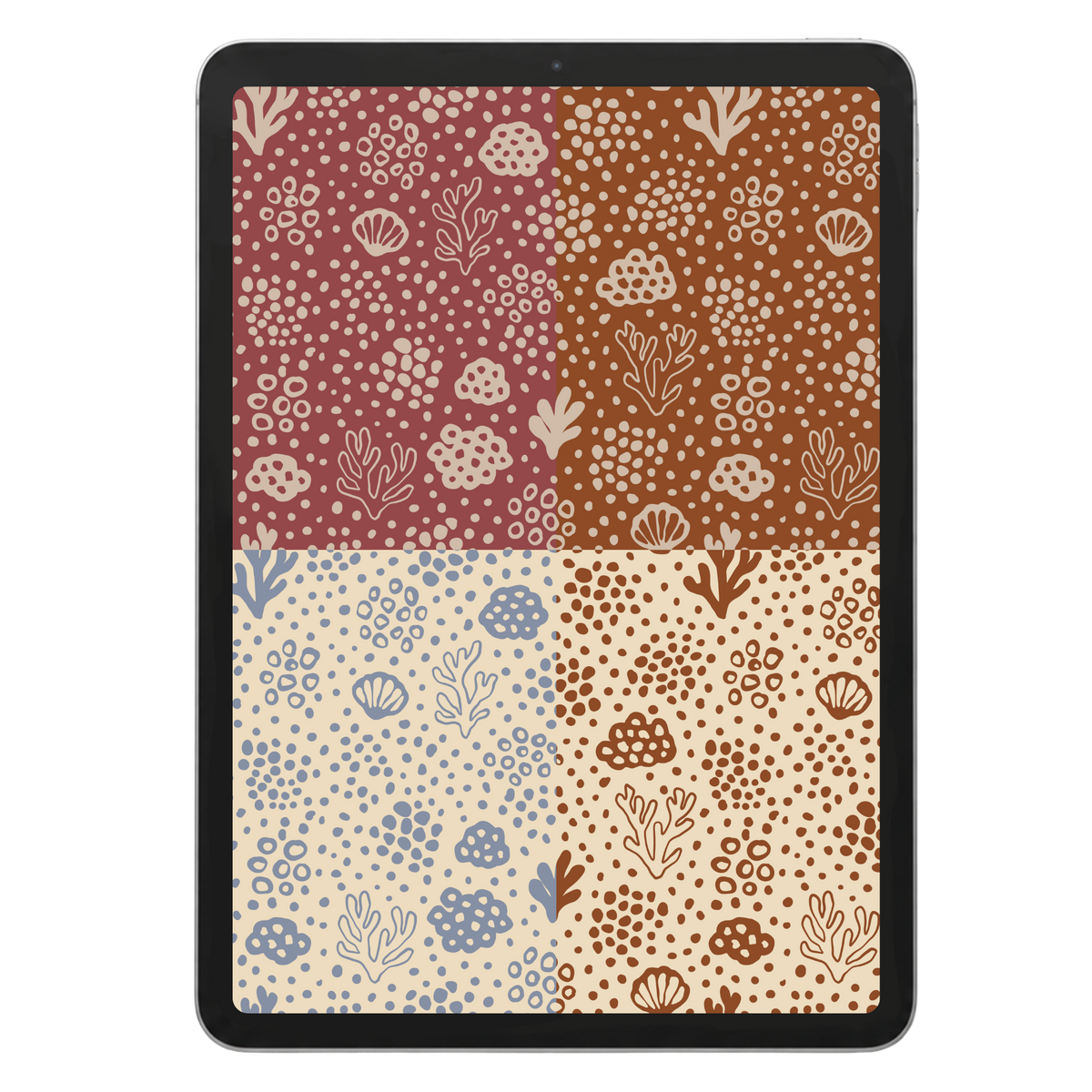 Tropical Tide Repeat Surface Pattern #1850