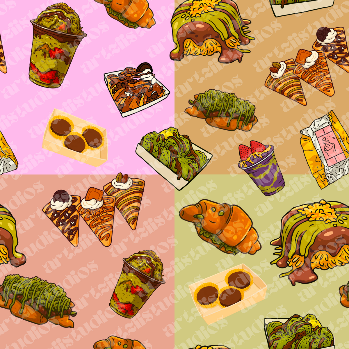 Exclusive Pattern for Dubai Treats
