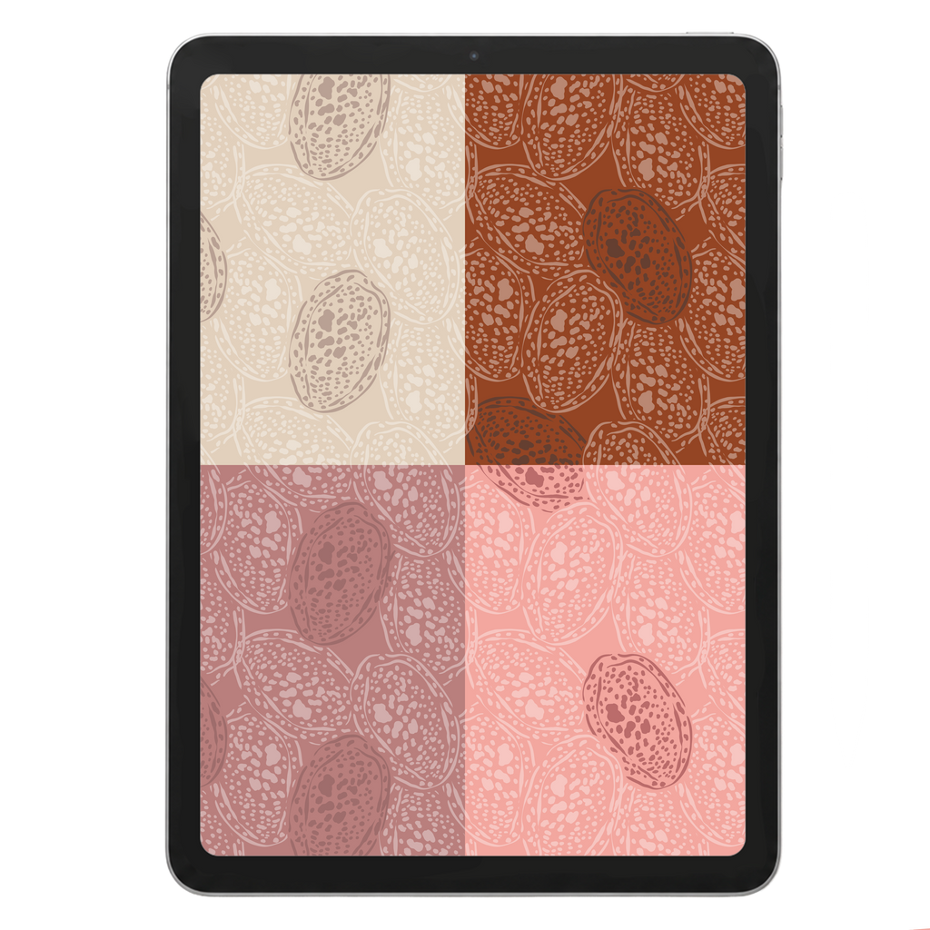 Cowrie Shells Repeat Surface Pattern #1143