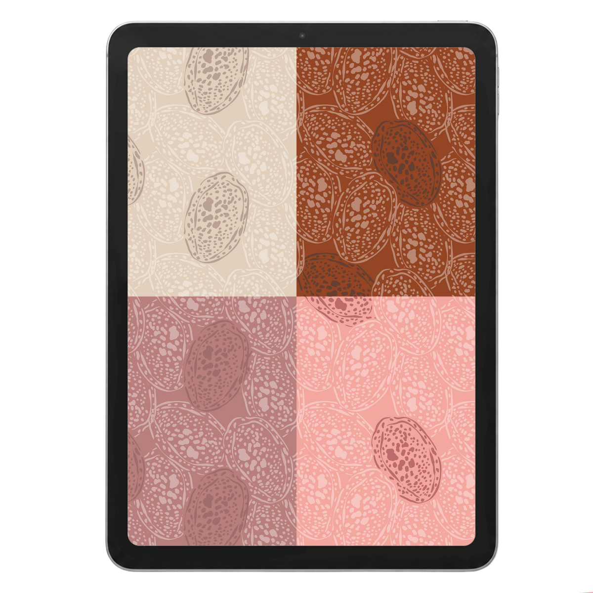 Cowrie Shells Repeat Surface Pattern #1143