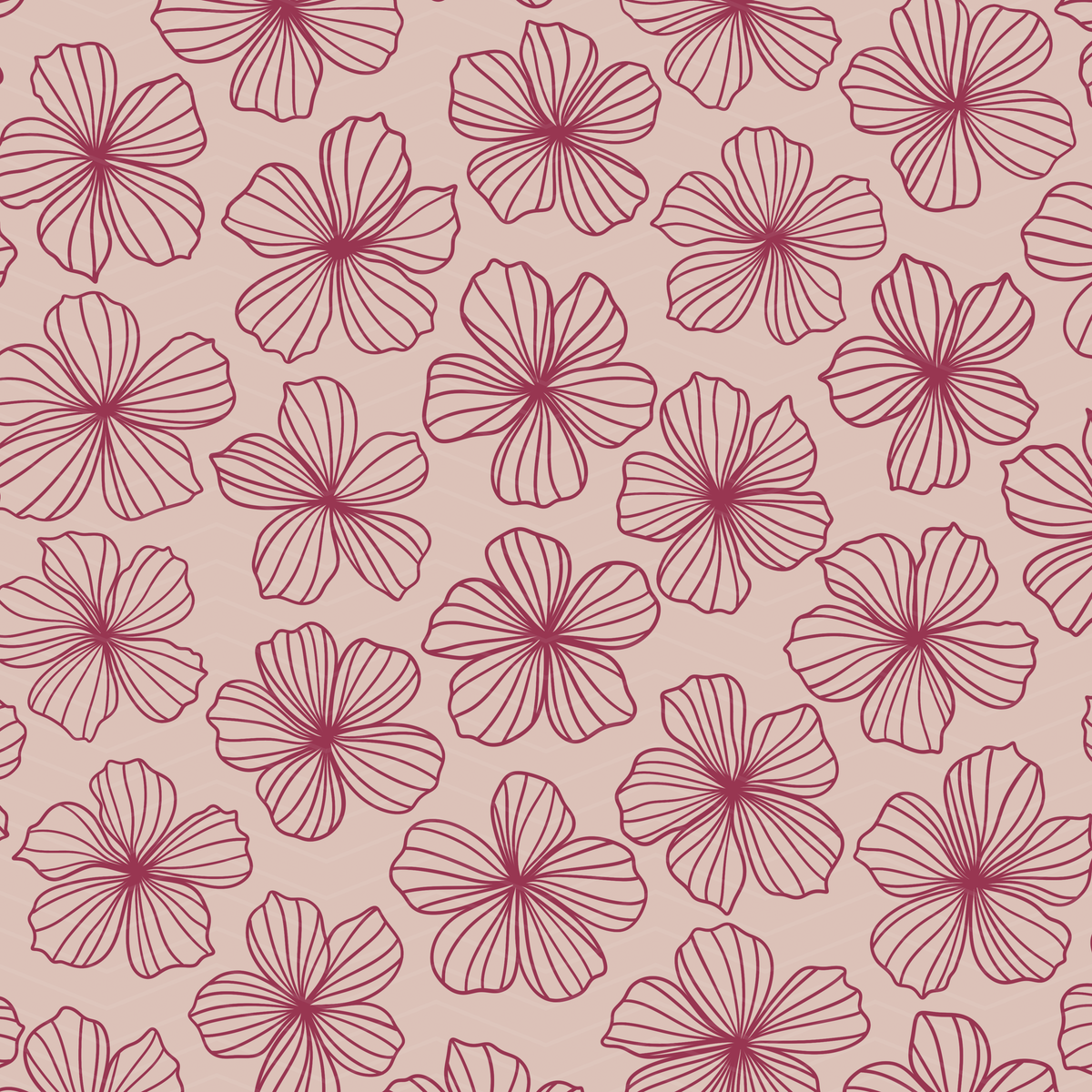 Mini Hibiscus Surface Pattern