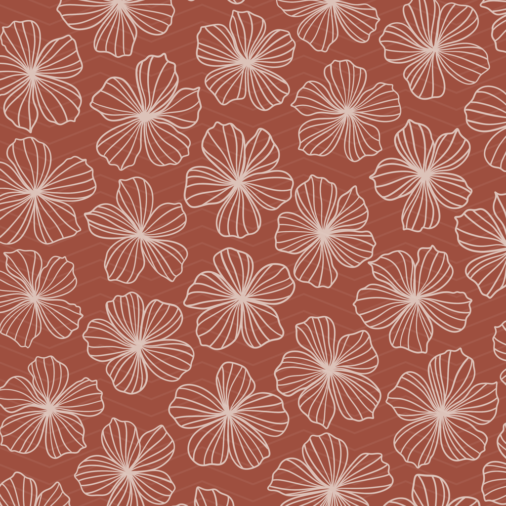 Mini Hibiscus Surface Pattern