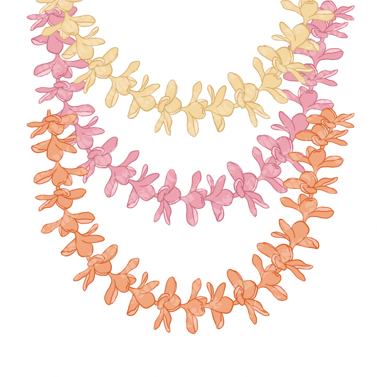 Multiple Lei Custom Graphic for HI Thrifting Mama