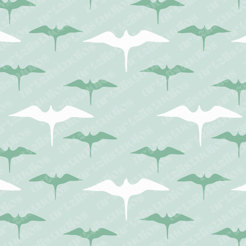 Iwa Bird Surface Pattern for Jasmine Cardenas