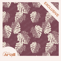Monstera Repeat Surface Pattern #66