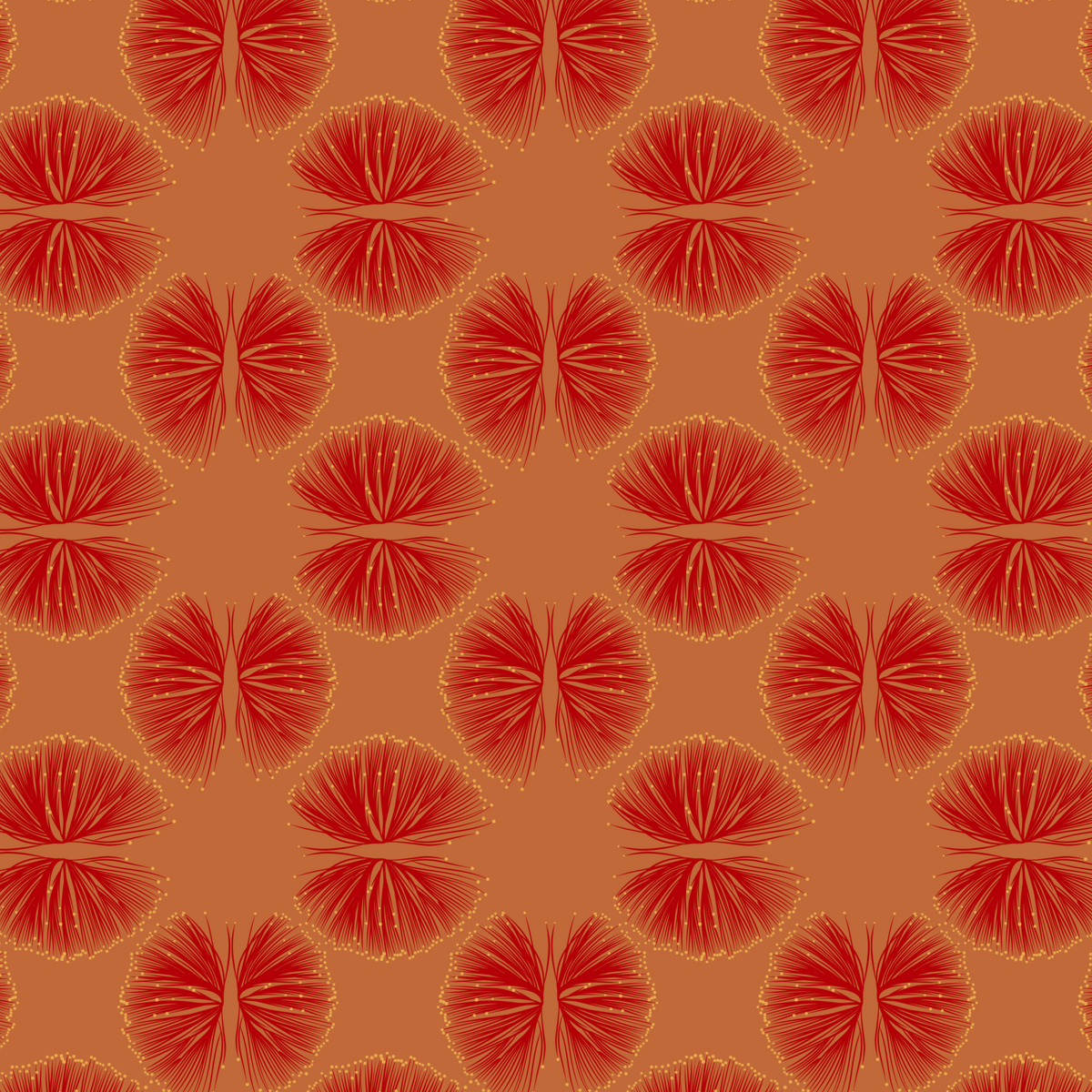 Ohia Lehua Repeat Surface Pattern