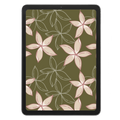 Plumeria Beauty Repeat Surface Pattern #41