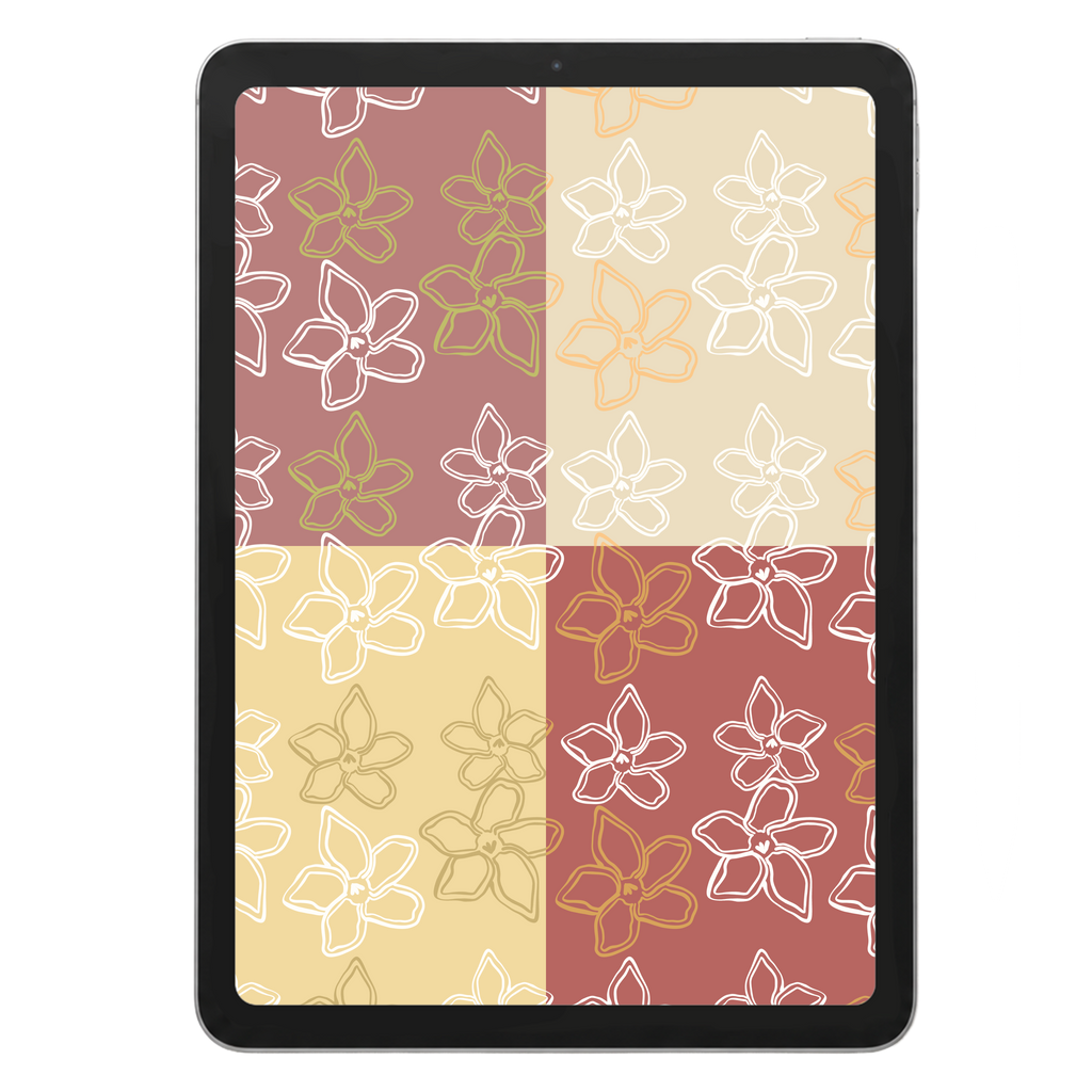 Puakenikeni Petals Repeat Surface Pattern #37