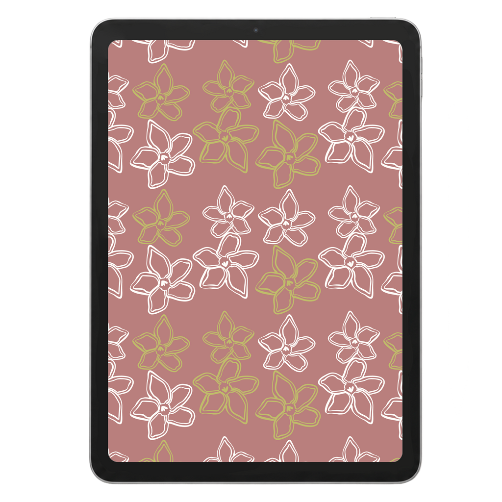 Puakenikeni Petals Repeat Surface Pattern #37