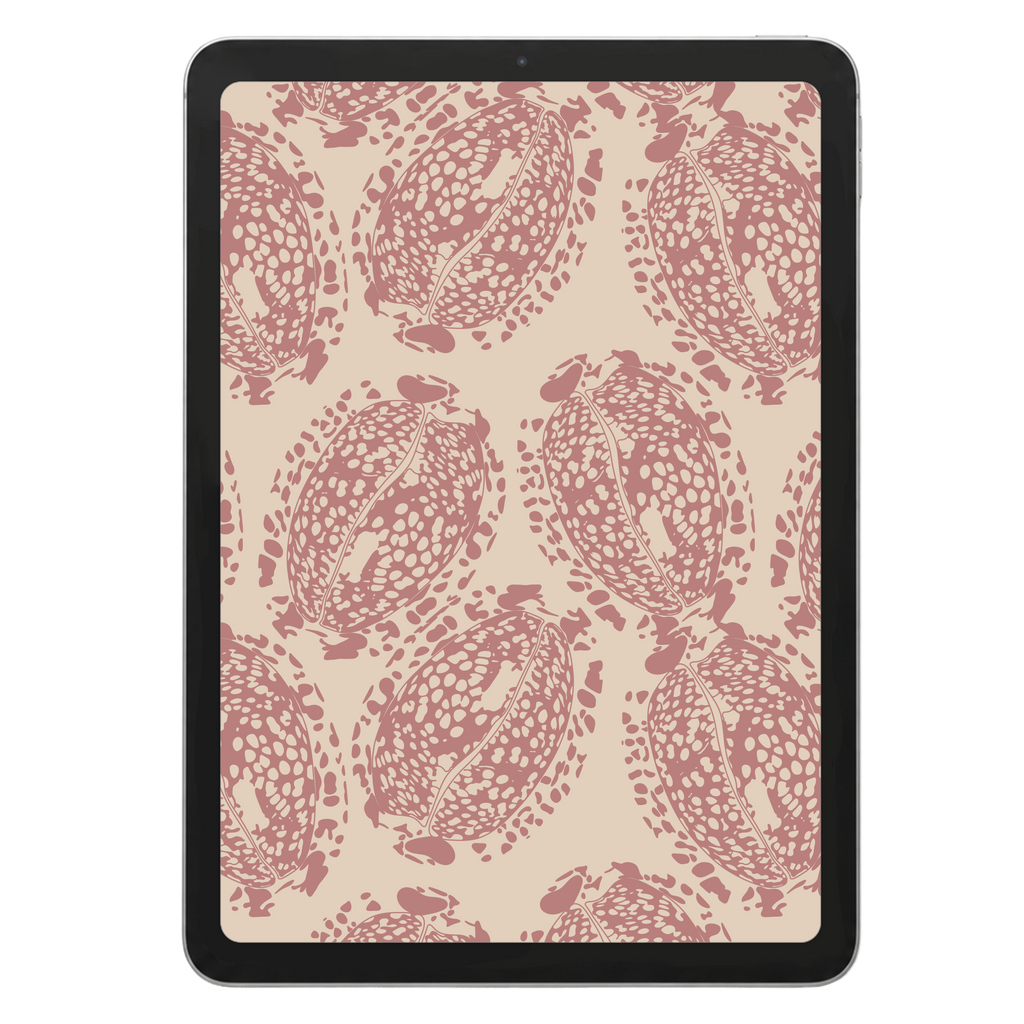 Reticulated Cowrie Repeat Surface Pattern #1665