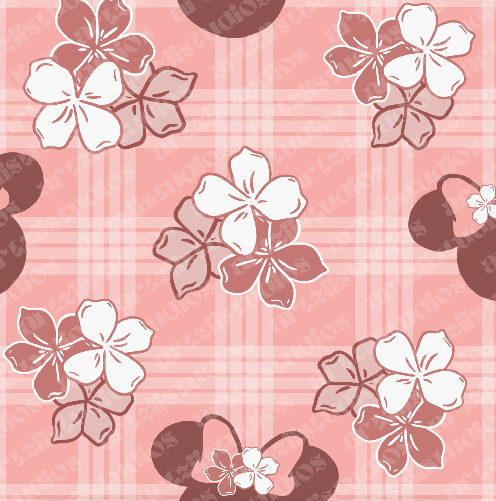 Minnie and Pooh Surface Pattern for Kulewaco