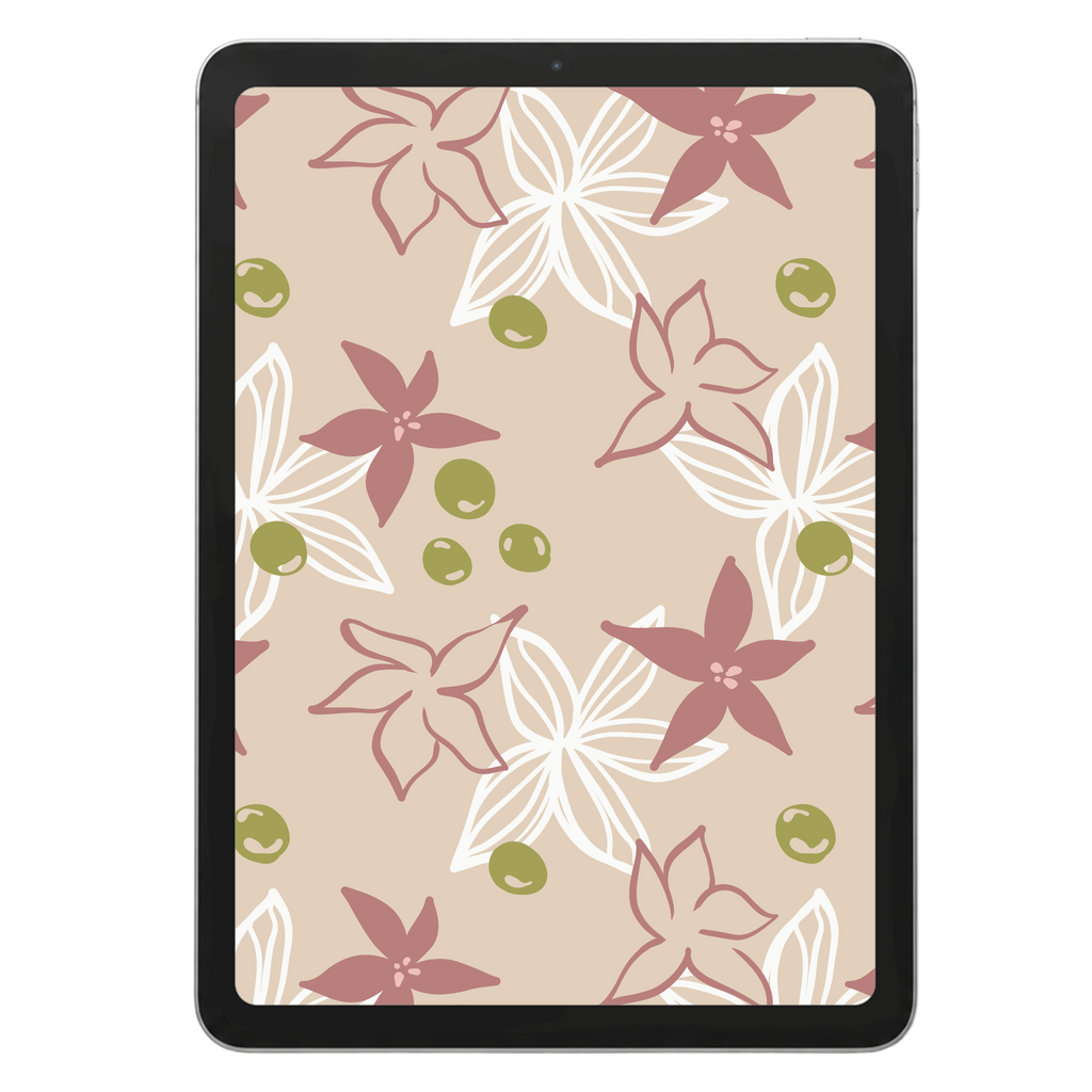 Stephanotis Repeat Surface Pattern #75