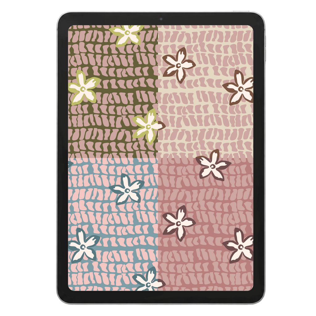 Summer Stephanotis Repeat Surface Pattern #1804