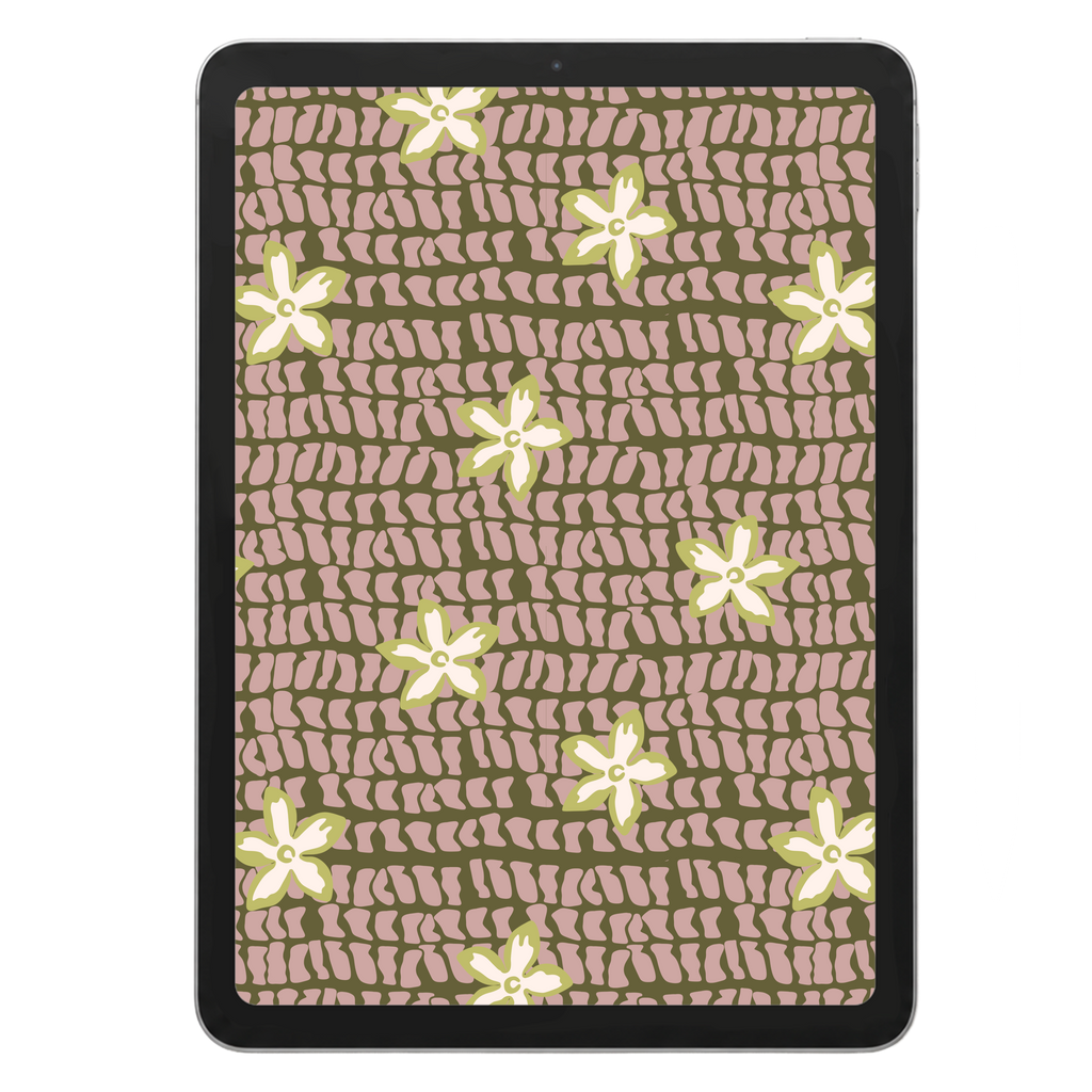Summer Stephanotis Repeat Surface Pattern #1804