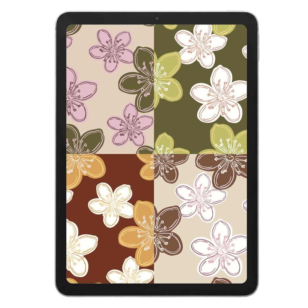Ulei Flower Repeat Surface Pattern #1858