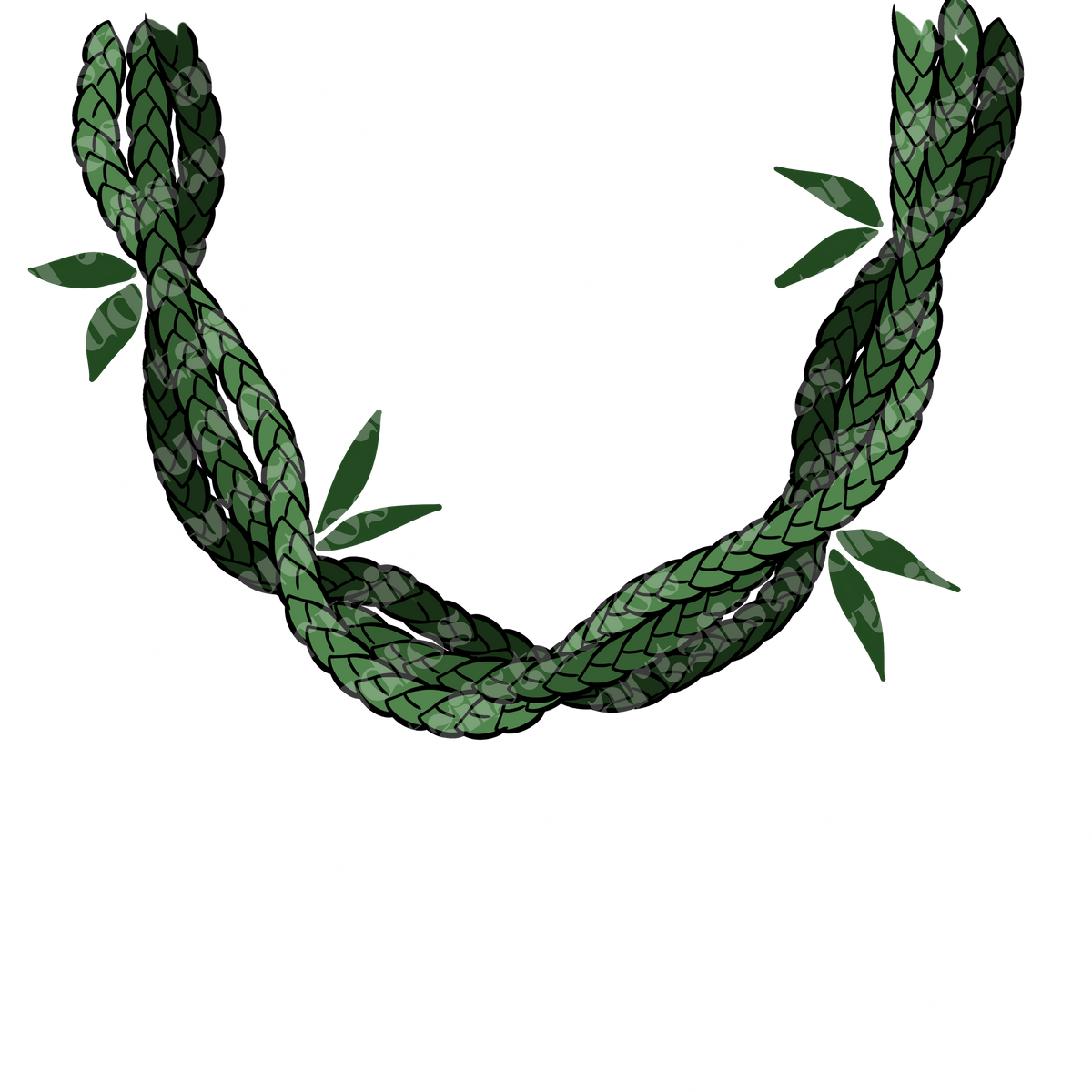 Multiple Lei Custom Graphic for HI Thrifting Mama