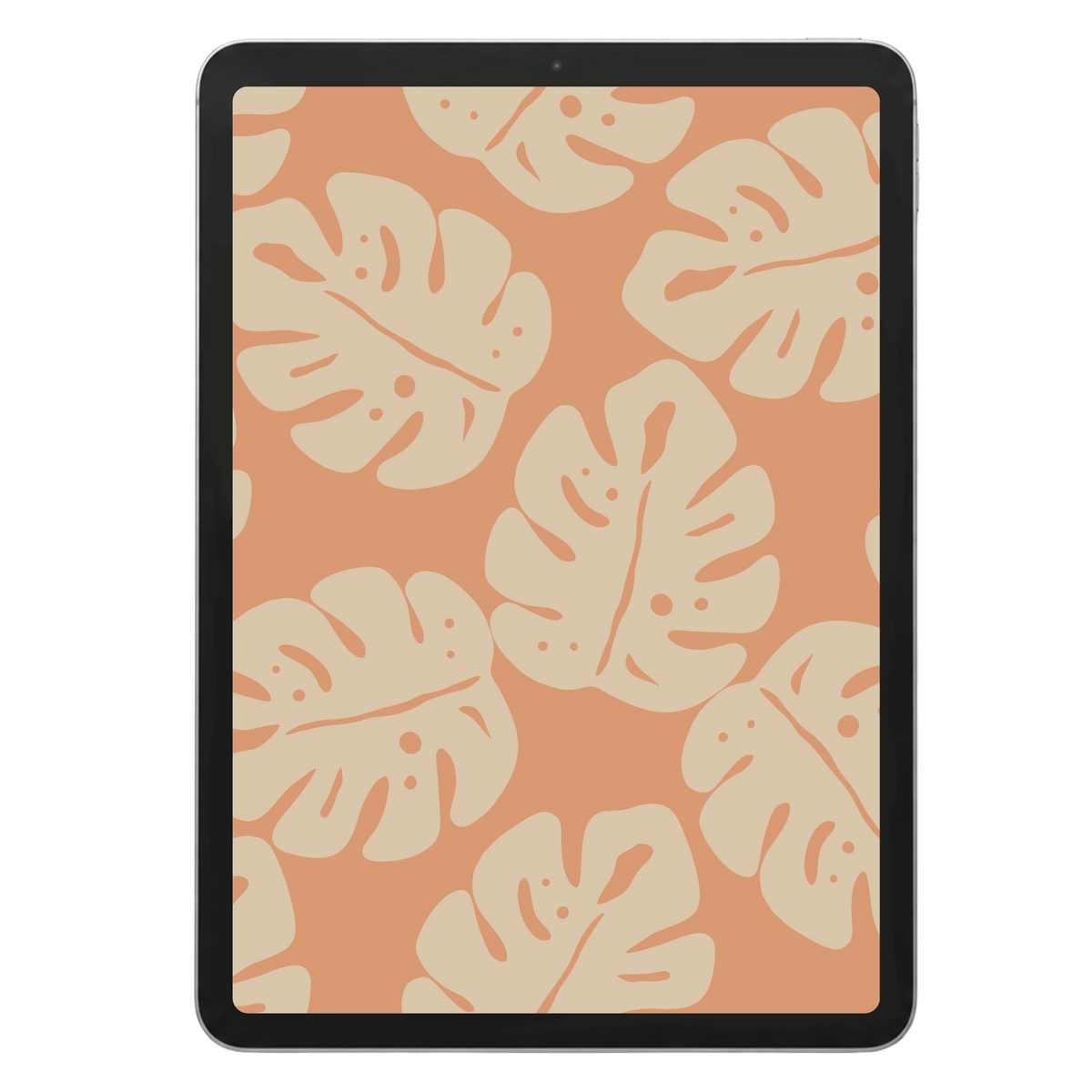 Retro Monsterra Surface Pattern #1688