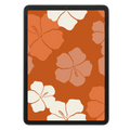 Retro Hibiscus Surface Pattern #1679