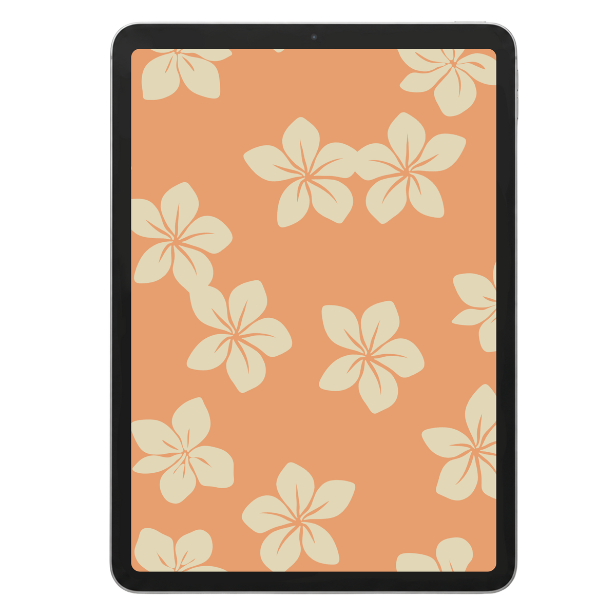 Two Tone Plumeria Surface Pattern #1005