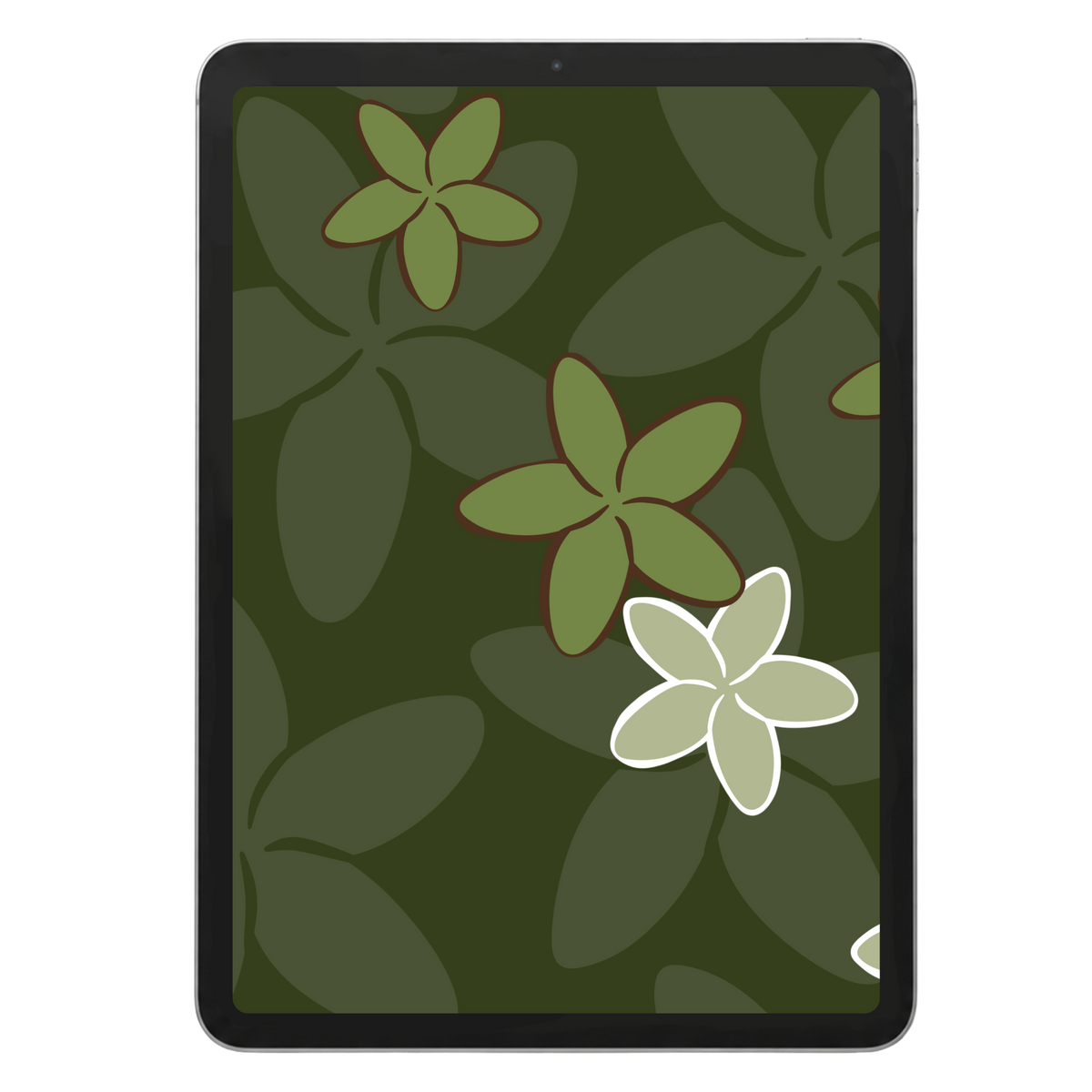 Plumeria Seamless Pattern #1567
