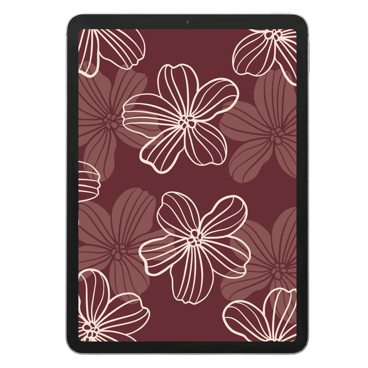 Mini Hibiscus Seamless Pattern #1454