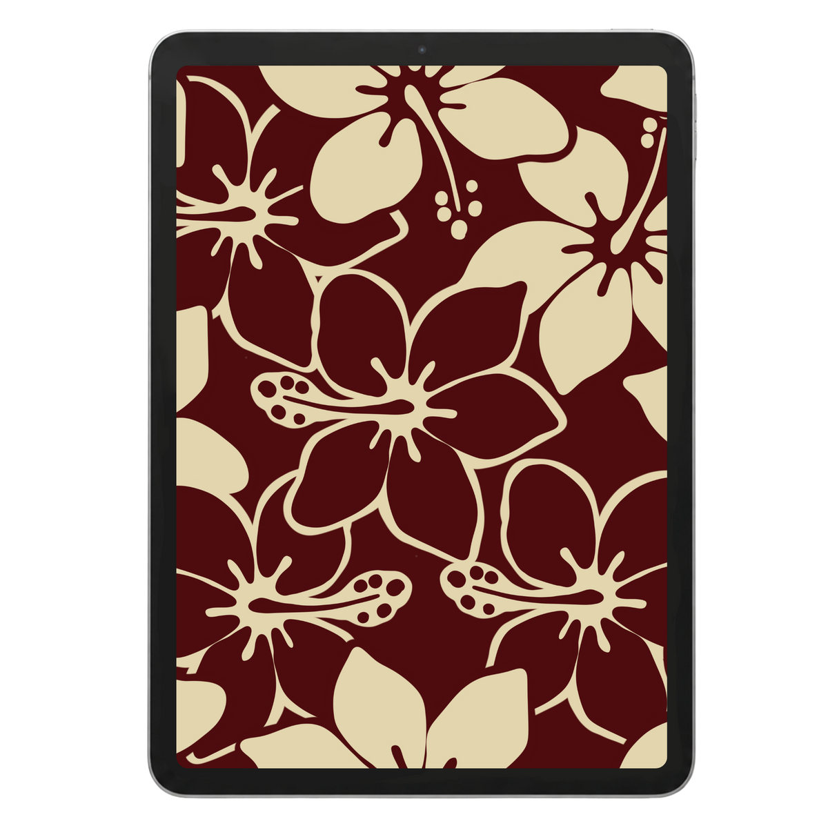 Retro Hibiscus Surface Pattern #1676