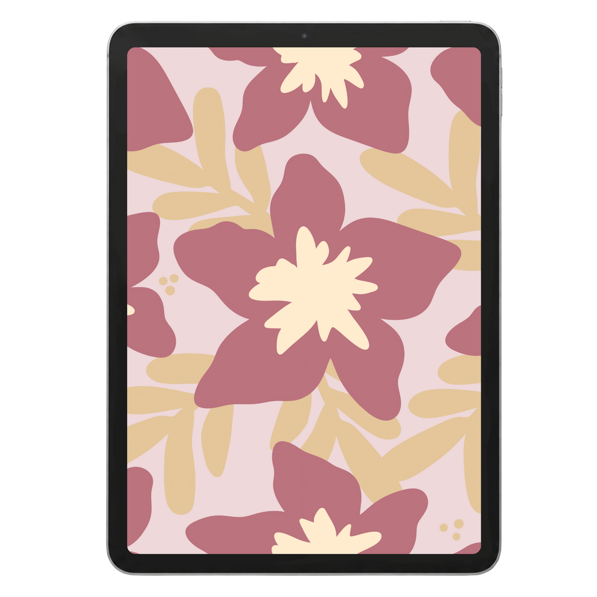 Retro Hibiscus Surface Pattern #1673