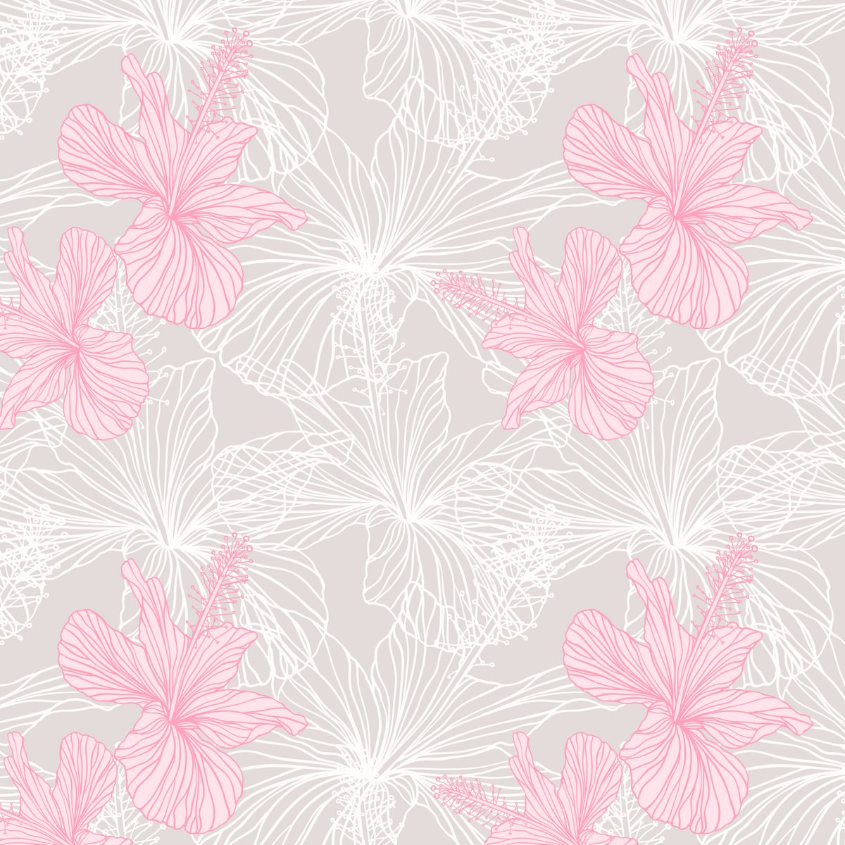 Koki'o Ke'oke'o Repeat Surface Pattern